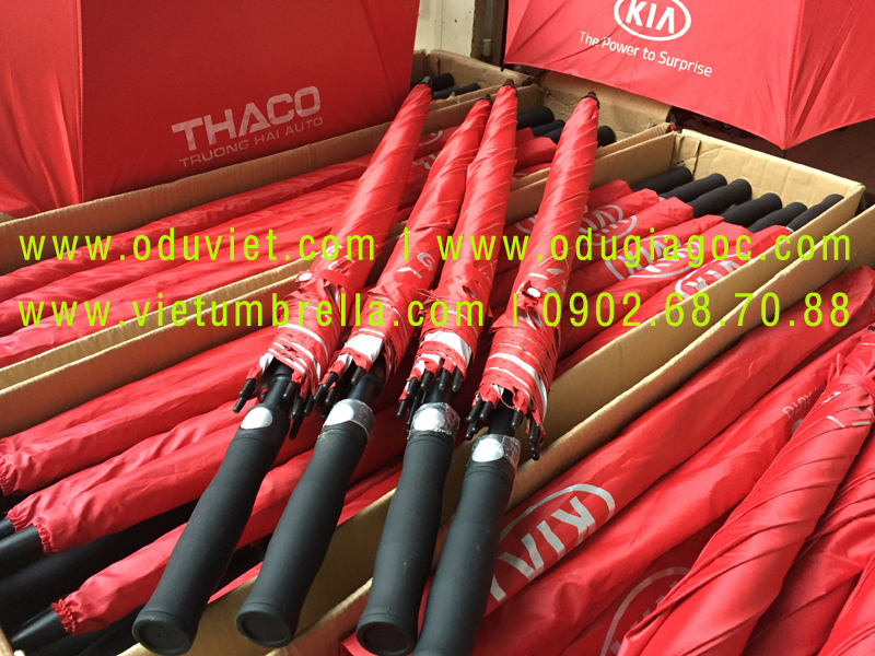 xưởng sản xuất ô dù cầm tay in logo quảng cáo